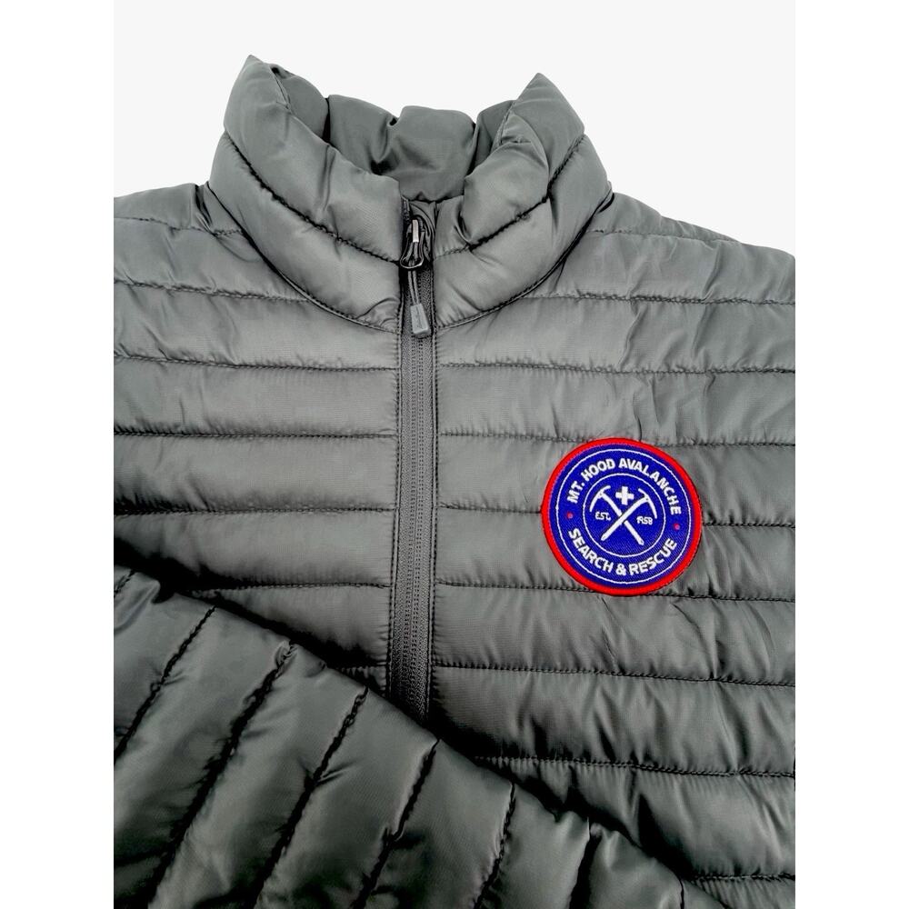 Eddie Bauer EB515 Women’s M Insulated Quilted Jacket Mt Hood S&R Patch Packable